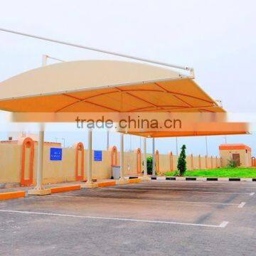 Cantilever car parking shades in UAE AJMAN RAK DUBAI SHARJAH UAQ AL AIN