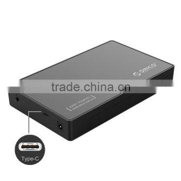 ORICO 3588C3 USB C 2.5 3.5 hdd enclosure blace plastic 8tb hdd caddy