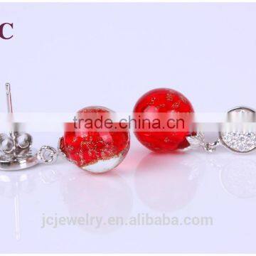 Women Fancy Fashion Silver Jewelry Sets Pendant Necklace Earrings Sets