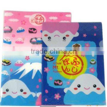 3" expandable plastic pocket folder