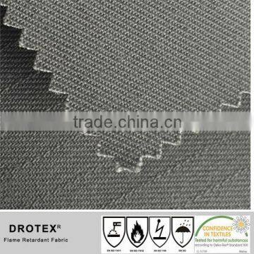 Cotton Polyester lightweight Fire Retardant sheer Fabric For garment