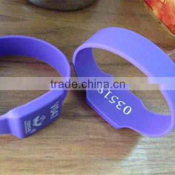 NFC Silicone Wristband With Customized Logo for Water Park From China Suppliers photo-2