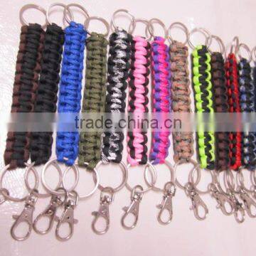 2016 avy rattlesnake weave paracord neck lanyards with lobster clasp