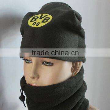 Sports Scarf Hat Polar Fleece Scarf Hat Fan Hat Scarf photo-2
