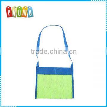 Small size sand away waterproof mesh beach bag for children