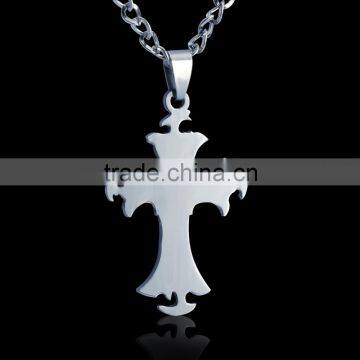 New Fashion Stainless Steel Man Cross Stainless Necklace photo-2