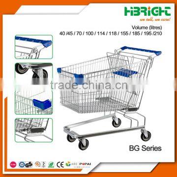 Supermarket Retail Trolley Grocery Shopping Cart