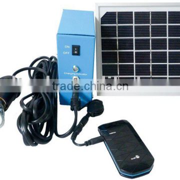 LED home solar lamp(8-9 hours lighting time and USB charge mobile)