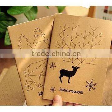 Fco-friendly Kraft Cover Notebook/Custom Paper Notebook/Blank Notebook