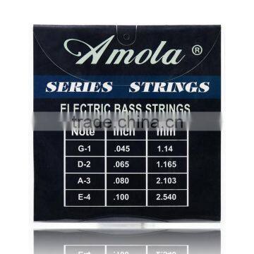Amola AS115 .045--.130 BASS Guitar Strings Bass String 5 Electric Bass Strings Medium photo-2
