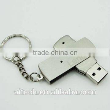 Metal Hot Sell Swivel USB Flash Memory With 2GB,4GB, 8GB photo-3
