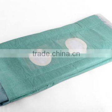 EO Sterile Fenestrate Disposable Surgical Drape With Self-adhesive Edge Two Holes photo-3