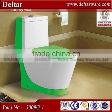 Professional Chaozhou Toilet Factory,Color Toilet Price S-trap 250 300mm,One Piece Toilet WC photo-5