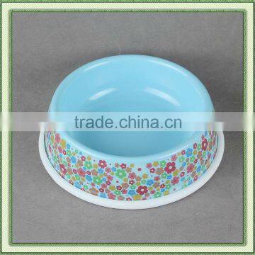 color melamine pet bowl