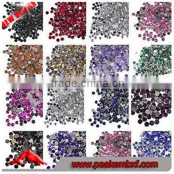 Extremely Shinny Best Quality Crystal Stones Crytal Stones HOTFIX FLATBACK, Non Hot Fix Stones for Garment