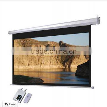 300" (16: 9) Motorized Projection Screen With Remote Controller photo-3