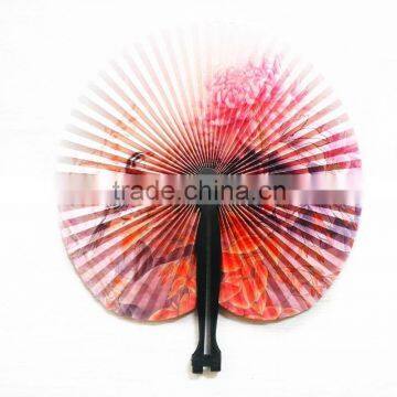 Jy5003Low Price High Quality Perfect Gift Printed Folding Paper Hand Fan,Classic Folded Paper Fan ,Children's Small Folding Fan