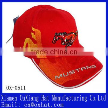 Xiamen China Sandwhich embroidery brim baseball golf cap