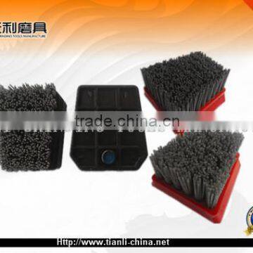 abrasive stone polishing brush fickert for marble