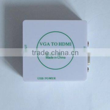 1080P Audio Synchronization With Video Converter Box VGA TO HDMI Converter photo-5