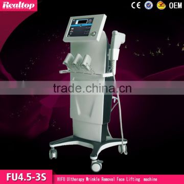 Best Facial Care Ultra Lift Hifu High Intensity Focused Ultrasound Wrinkle Removal and Painless of Hifu Machine Face Lift