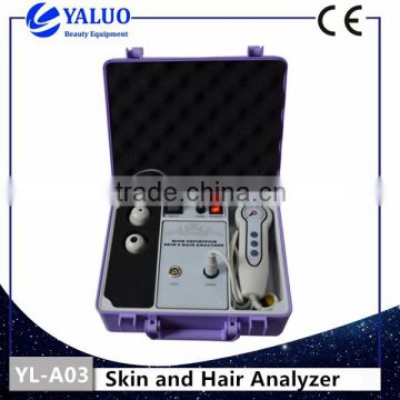 Portable Bxy High Quality skin and hair analyzer with ce