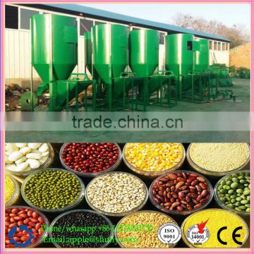 Carbon Steel Corn Crusher And Mixer Livestock Feed Processing Machine