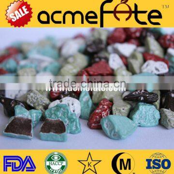 Colorful Shaped Discount Stone Chocolate Candy