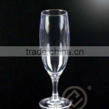 Plastic champagne glass cup goblet