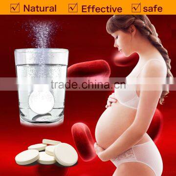 soft drink iron gluconate effervescent tablet for woman iron supplement