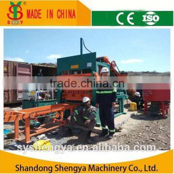 Factory prices QT5-20 interlocking paver block machine made in China