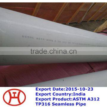 ASTM A312 TP316 Seamless Pipe