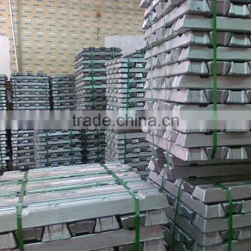 20kgs-25kgs/peiece Aluminium ingot 99.70%purity