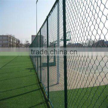 outdoor children playground chain link iron fences