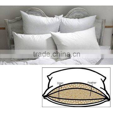 wholesale cheap soft white plain duck used feather pillows