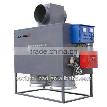 Gas Air Heater System for poultry