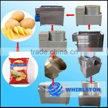 hot selling potato chips making machine price