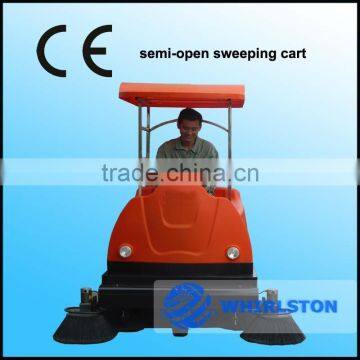 industrial drivable street sweeper