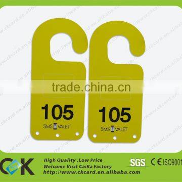 High quality irregular big size plastic card with EU standard size