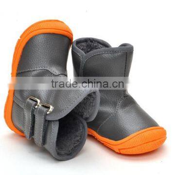 New Style Kids Leather Winter Boots