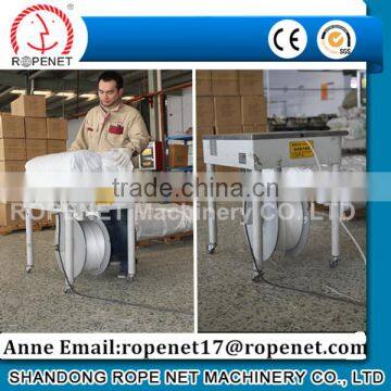 semi cartons strapping machine Anne email:ropenet17@ropenet.com