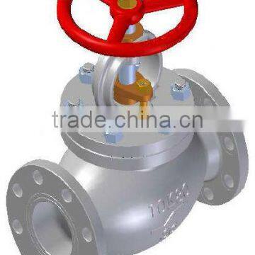 Cast Steel 10K Screw-Down Check Globe Valve