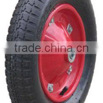 3.25-8 Rubber Wheel