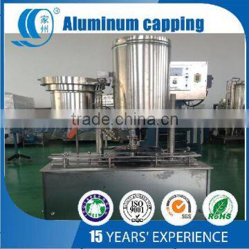 Aluminum cap thread capping machine