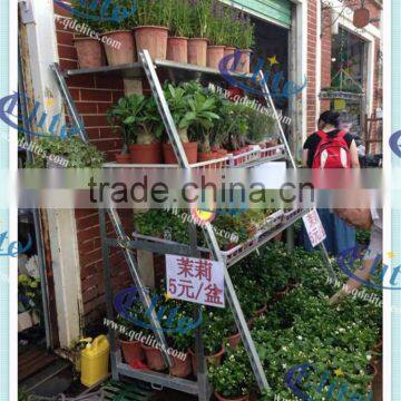 17 Display Flower Trolley, Flower Trolley Cart CC for Netherlands, Transport Trolley photo-4