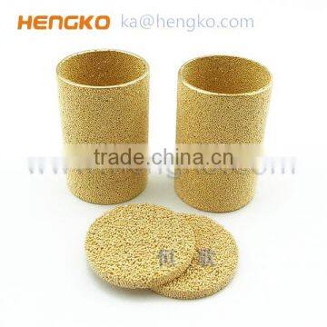 sintered brass air filter