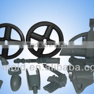 Plastic injection molded wheelchair spare parts