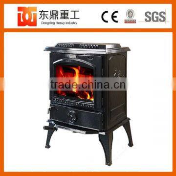 Factory Direct Selling Fireplace Cast Iron Material Wood Burning Stove With Low Price photo-2