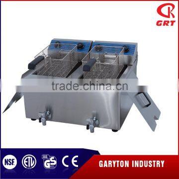 GRT - E36V Hot Sale Double Basket Electric Deep Fryer photo-3