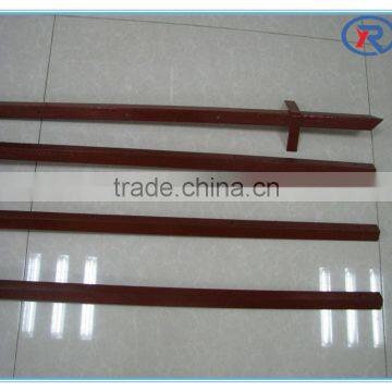 Cheap Dark Red Angle Iron Fence Posts For Garden Protection/steel Fence Posts photo-4